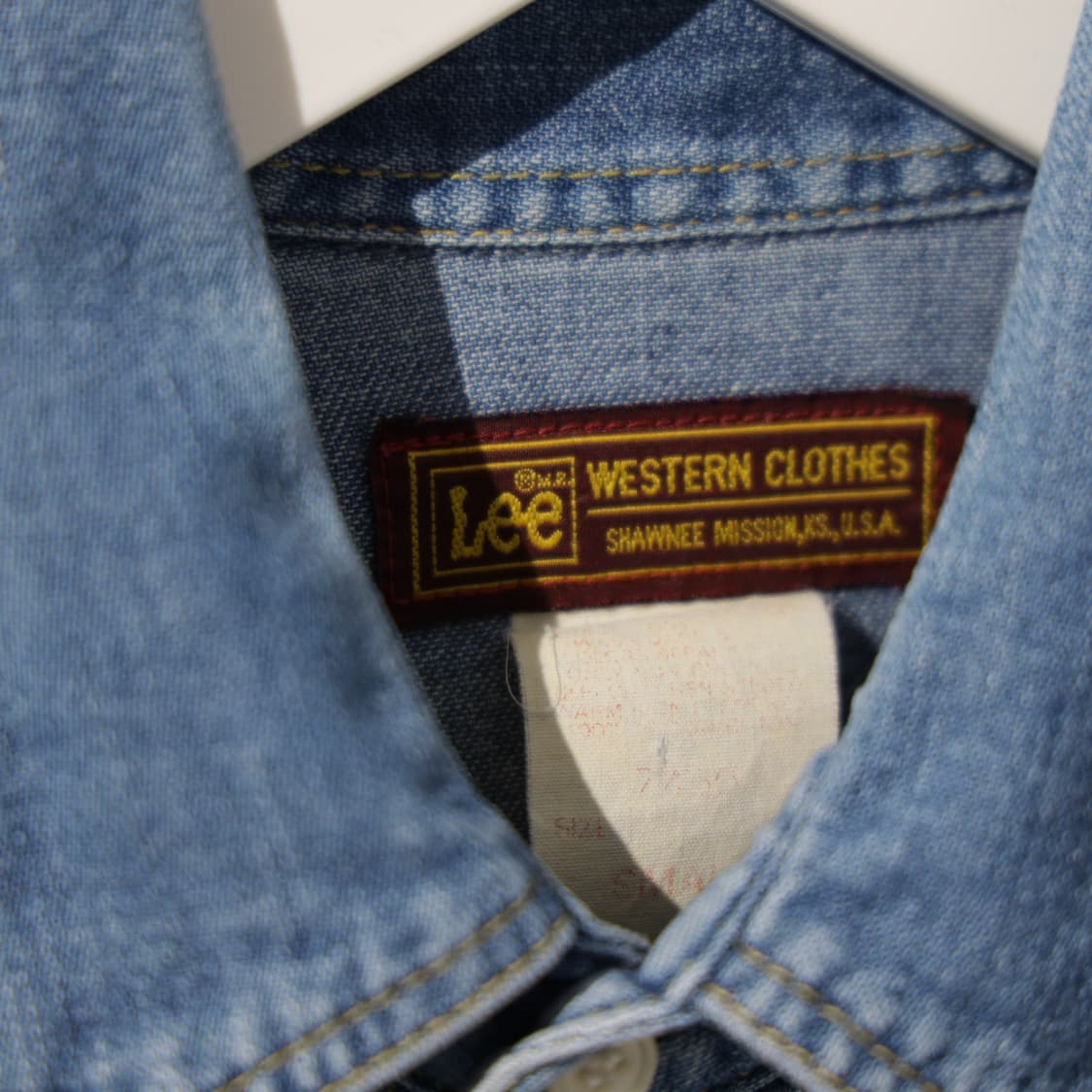 LEE 리 데님 웨스턴 셔츠 상품이미지5