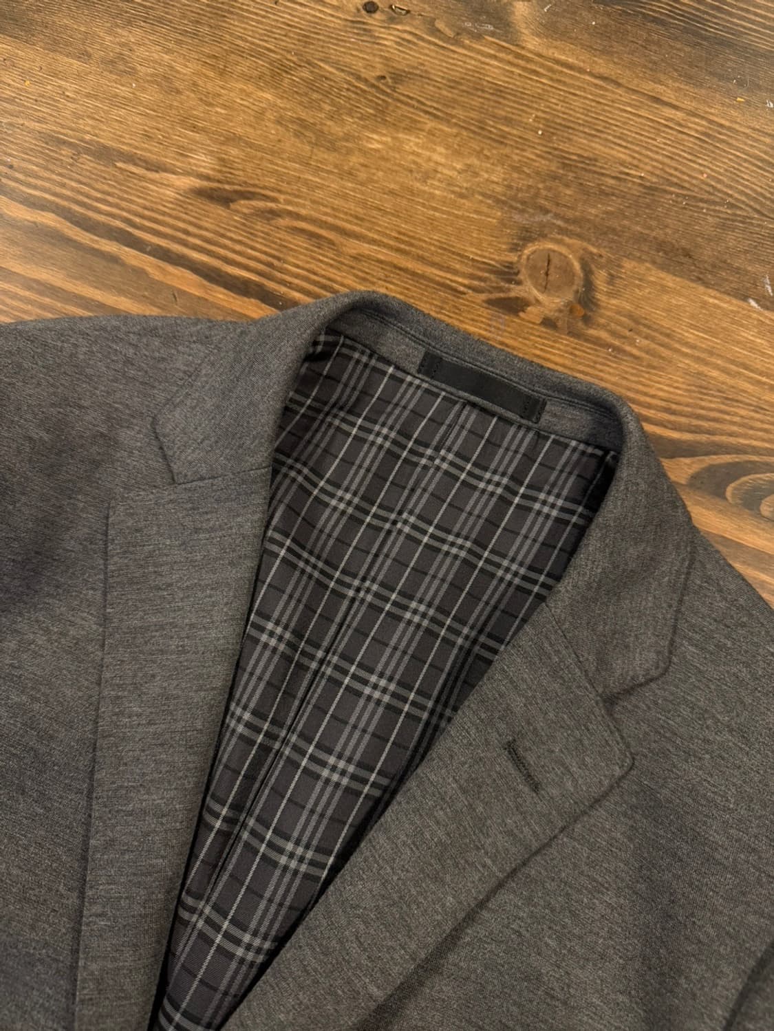 버버리 블랙라벨 저지 패브릭 자켓 100 상품이미지7