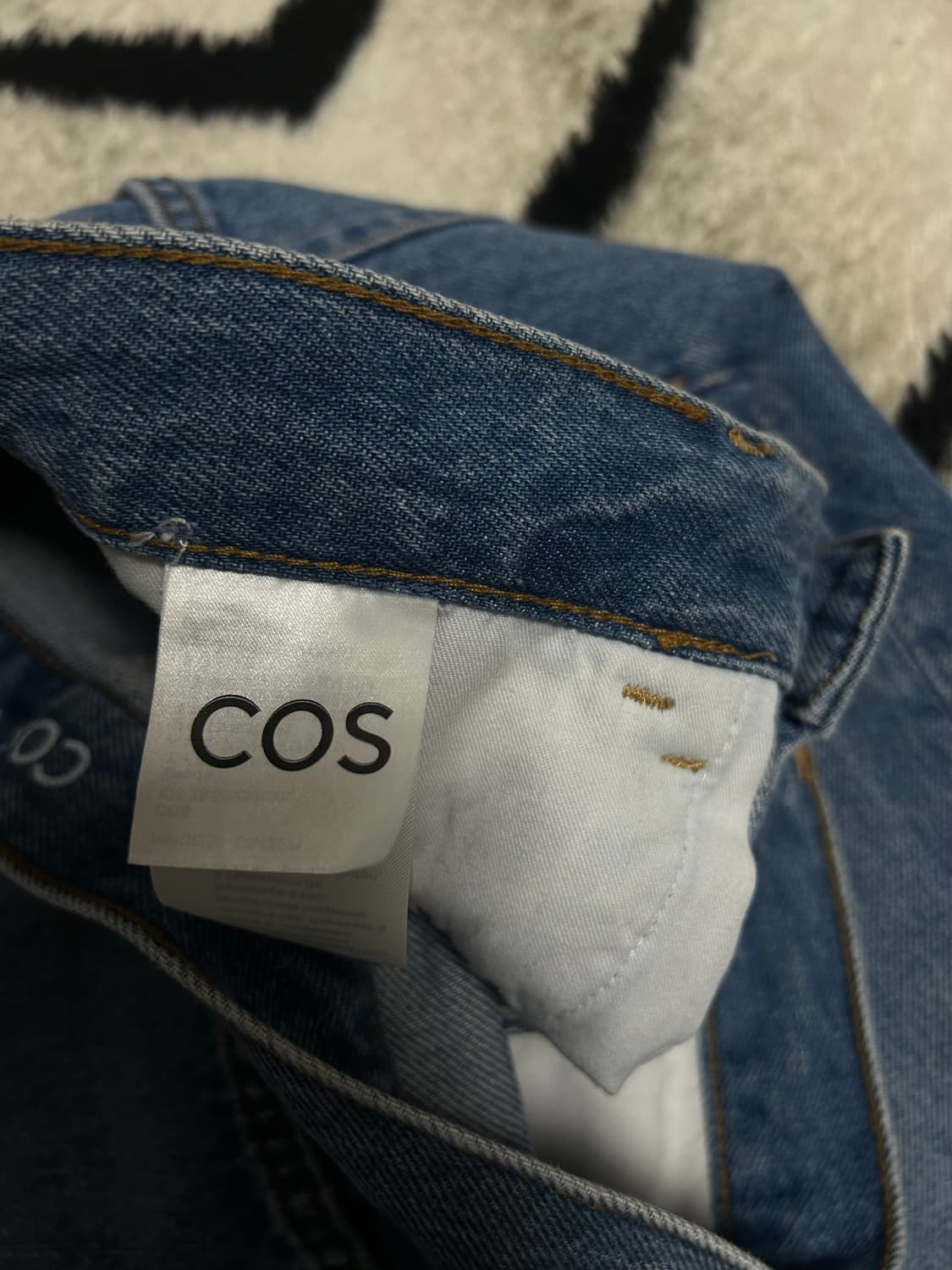 [27]COS 데님 트임 롱스커트/약스판 상품이미지5