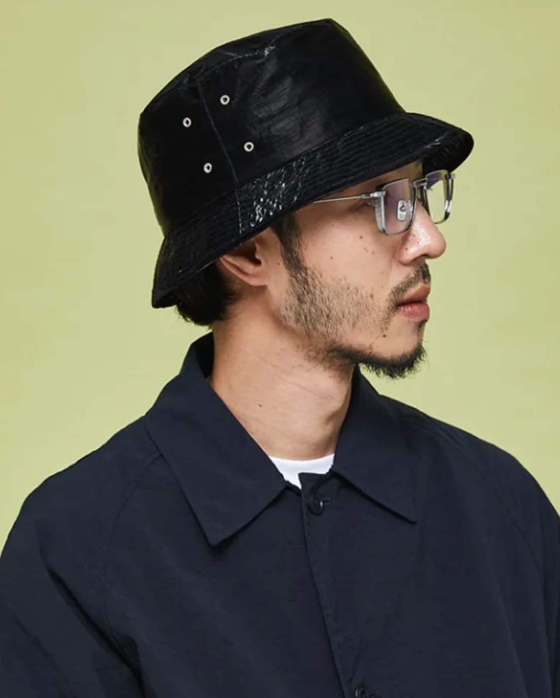 MILLIONAIRE HATS&Co밀리어네어햇/더블아일렛 버킷햇 블랙 상품이미지2