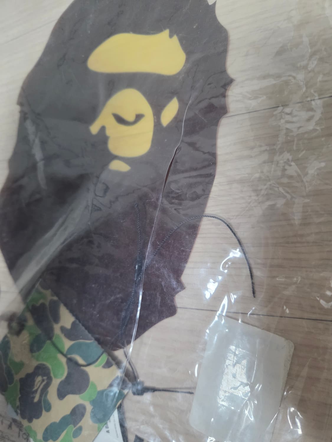 베이프 스페이스 카모 샤크후드 xl 새상품 유일매물 상품이미지10