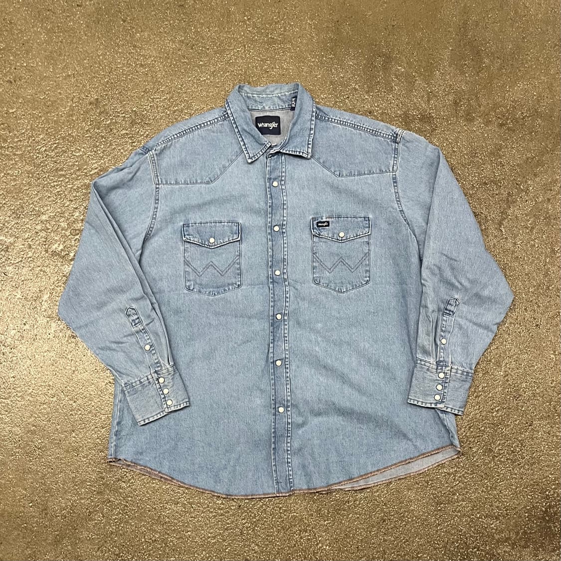 Wrangler 데님 웨스턴 셔츠 (110) 상품이미지1
