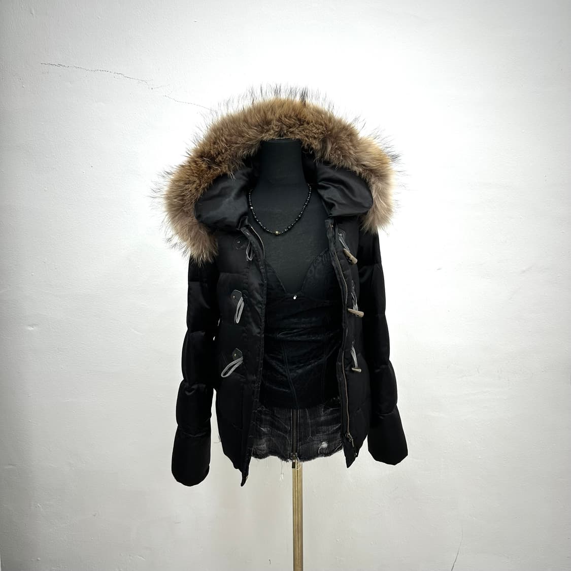 Duffle fur down jacket 상품이미지1
