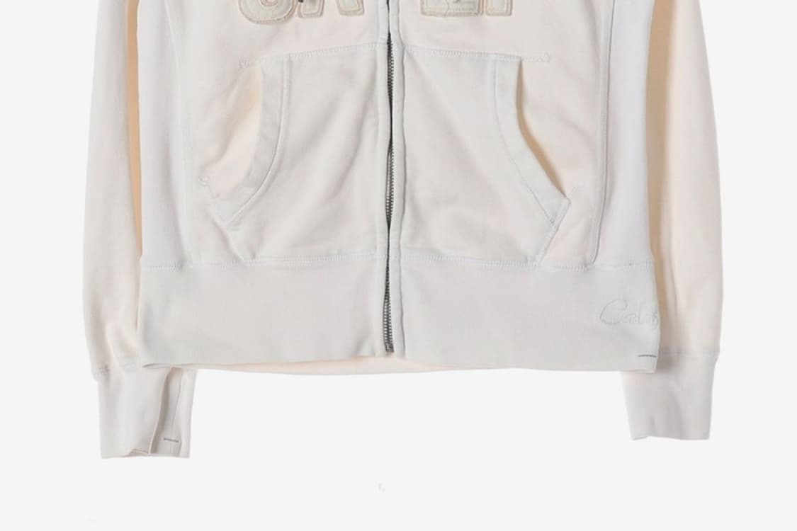 후아유 캘리포니아 아플리케 로고 후드집업 L 상품이미지4