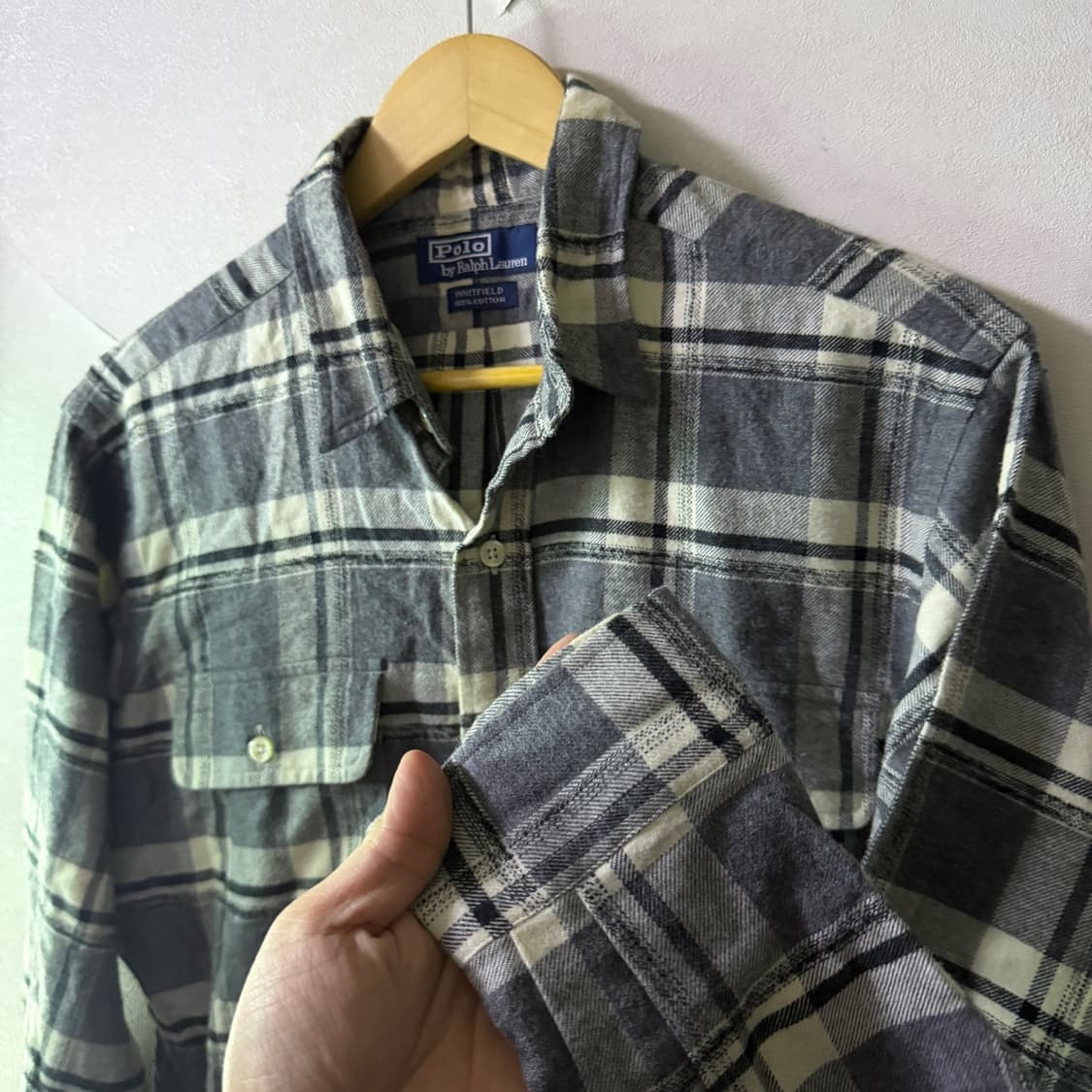폴로 랄프로렌 투포켓 남성 셔츠 M (남성 105정도) 상품이미지7