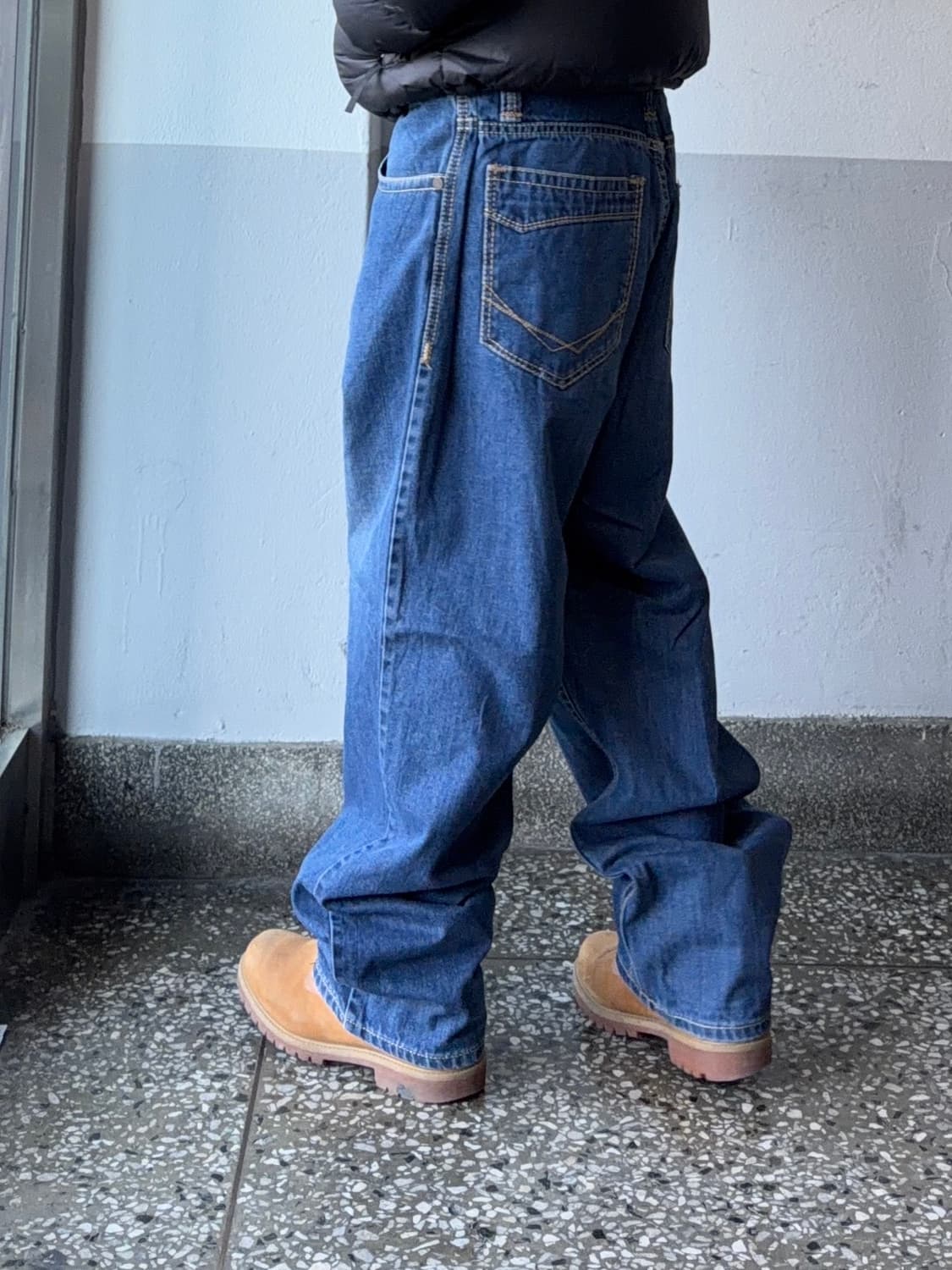 빈티지 자수 힙합팬츠 상품이미지2