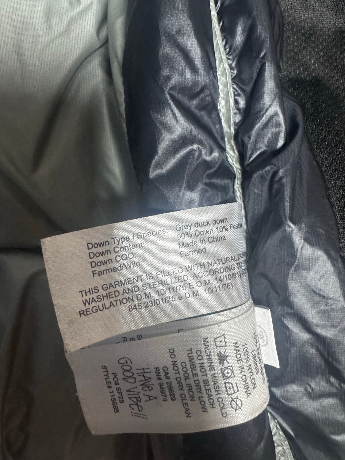 스투시 패딩 s 마이크로립스탑 블랙 역시즌 초급처 상품이미지5