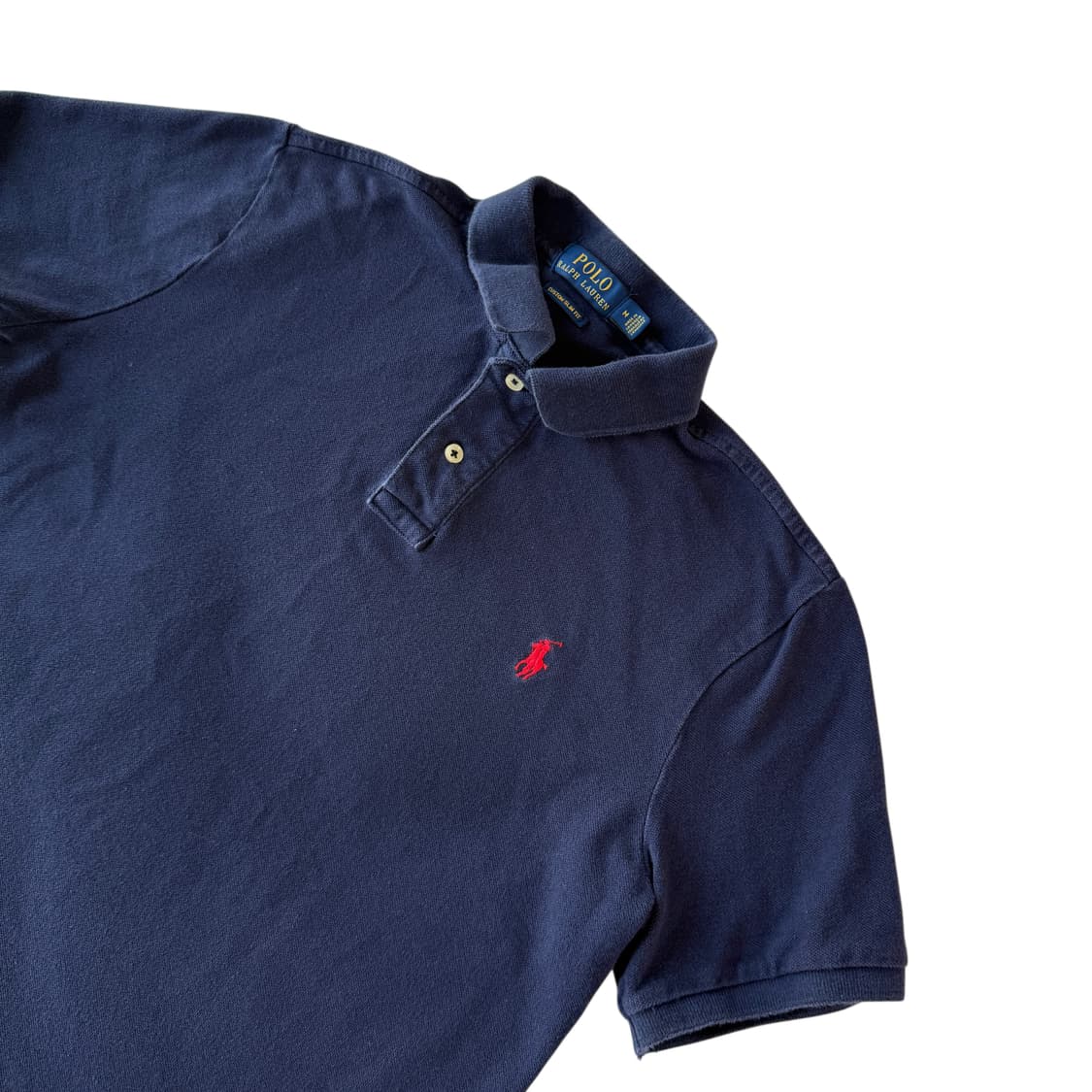 폴로 랄프로렌 네이비 반팔 카라티 M 상품이미지1