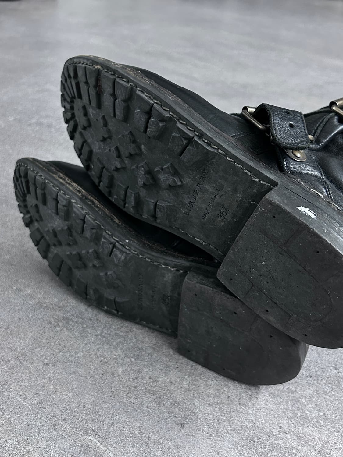 버버리 멀티 버클 레더 엔지니어 부츠 상품이미지5