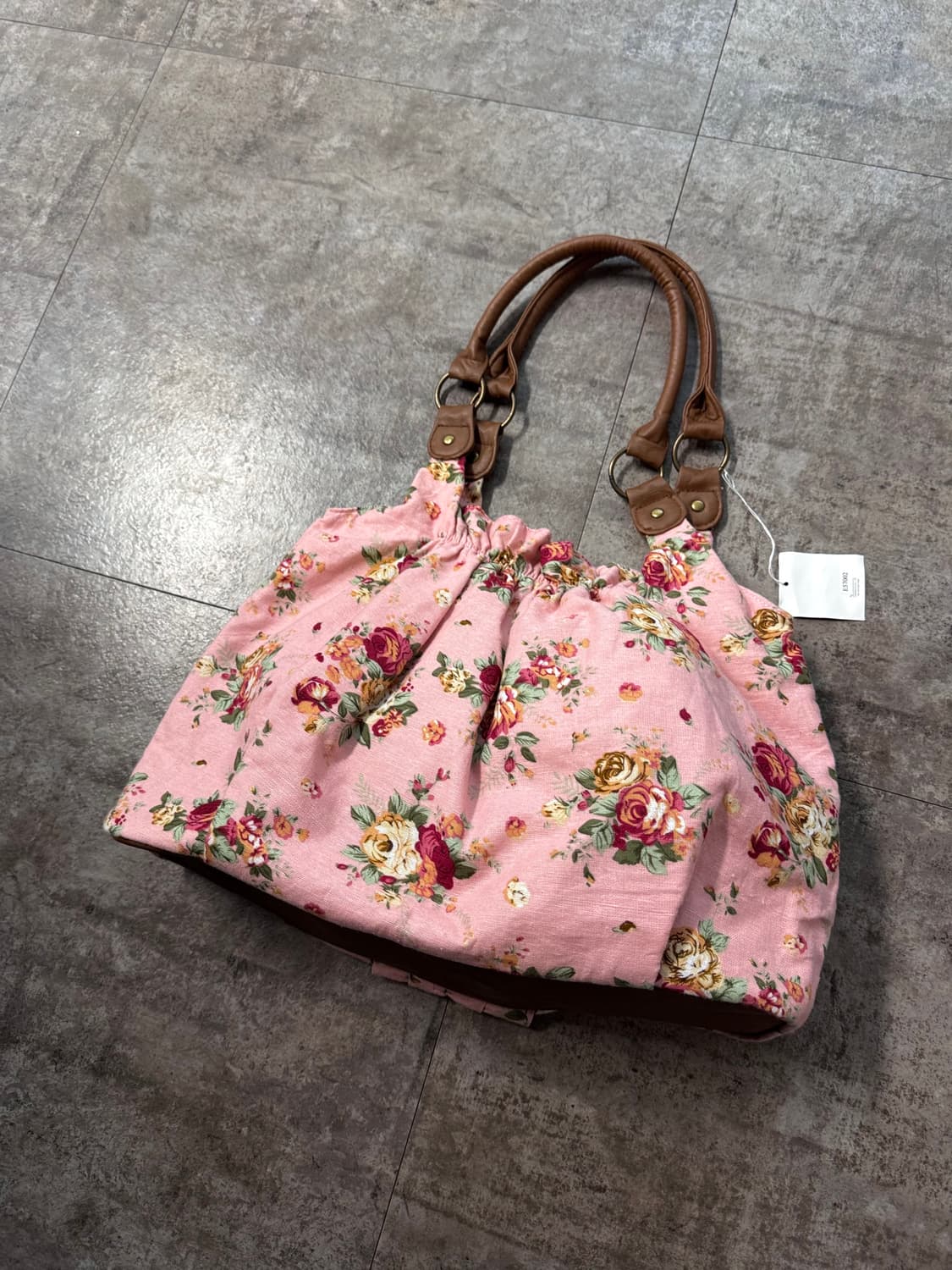 (미사용) 플로럴 프릴 디테일 숄더백 상품이미지4