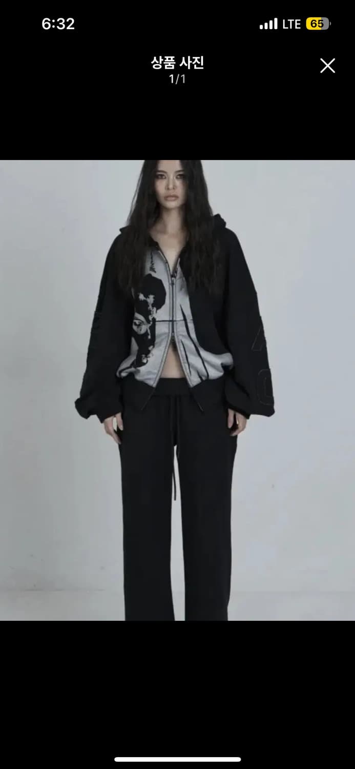 오도어 조디악 후드집업 블랙 판매 상품이미지1