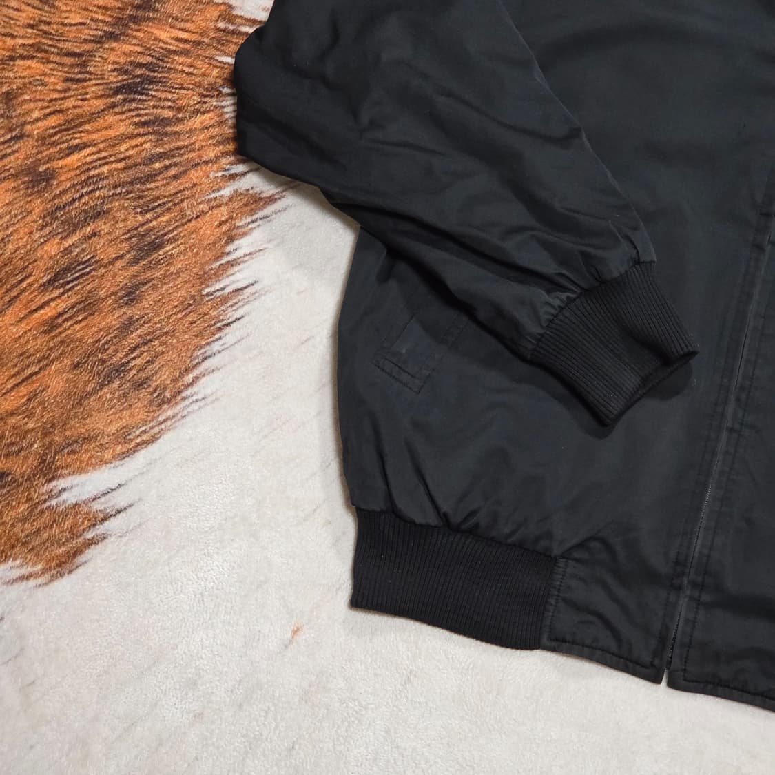 90S 서광 라코스테 리버시블 체크 블루종 자켓 상품이미지8