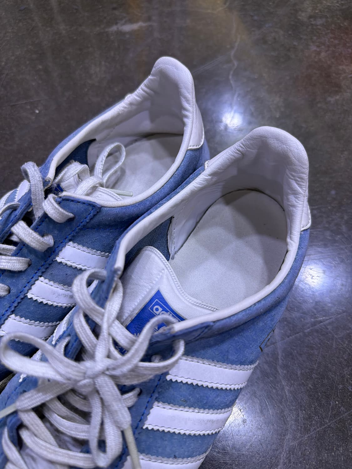 아디다스 가젤 스웨이드 스니커즈 블루스카이 235 상품이미지5