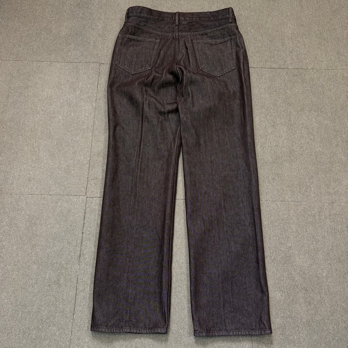 auralee 오라리 하드 트위스터 데님 브라운  상품이미지5