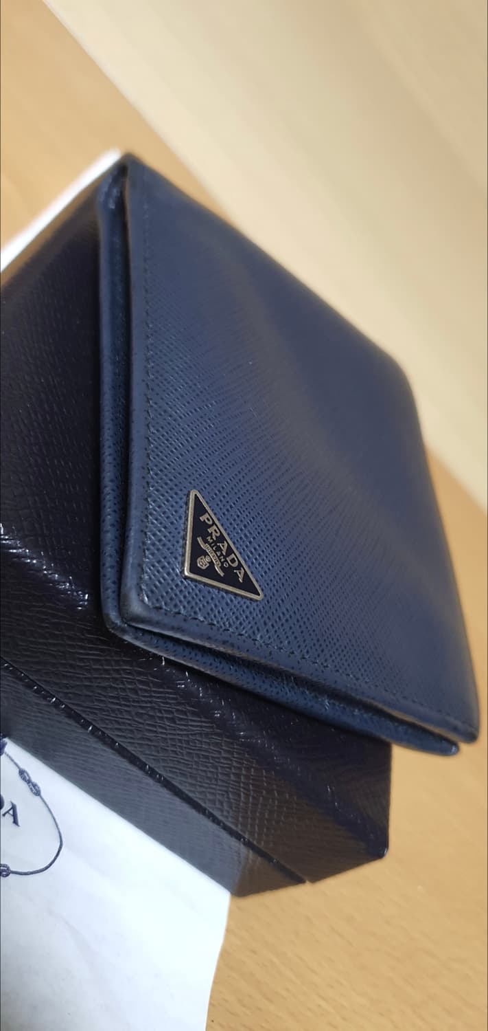 프라다 사피아노 삼각로고 반지갑/지갑 정품A급(감정O) 상품이미지5