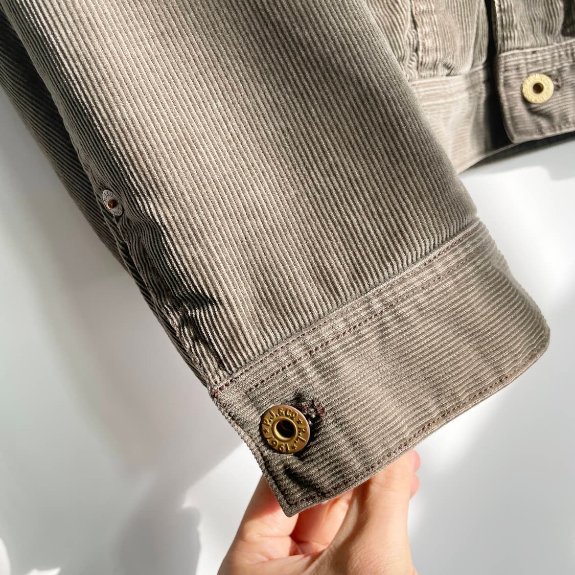 A2 폴로 진스 컴퍼니 성조기 코듀로이 쉐르파 자켓 L사이즈 상품이미지4