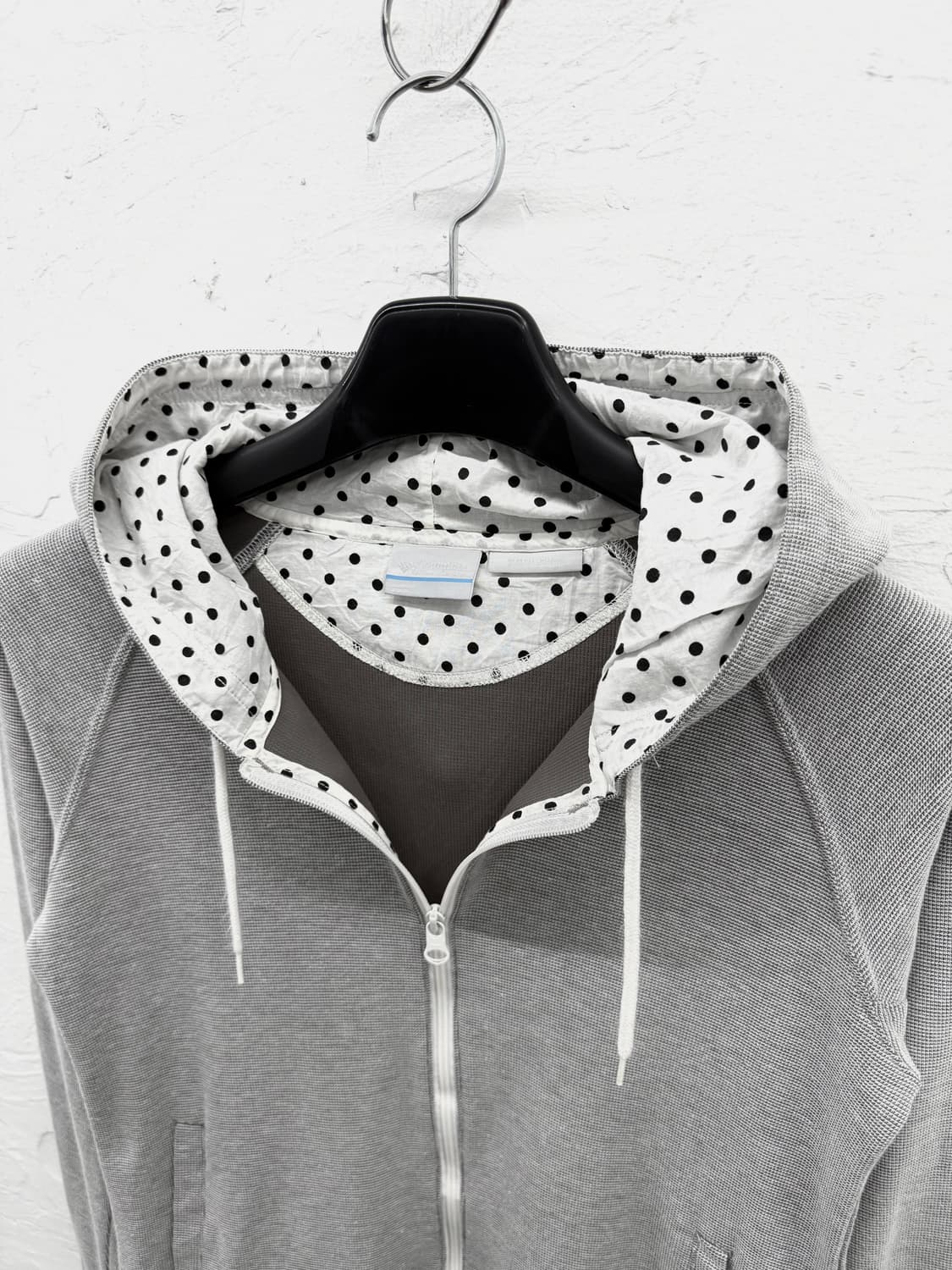 컬럼비아 핑거홀 도트 후드집업 상품이미지2