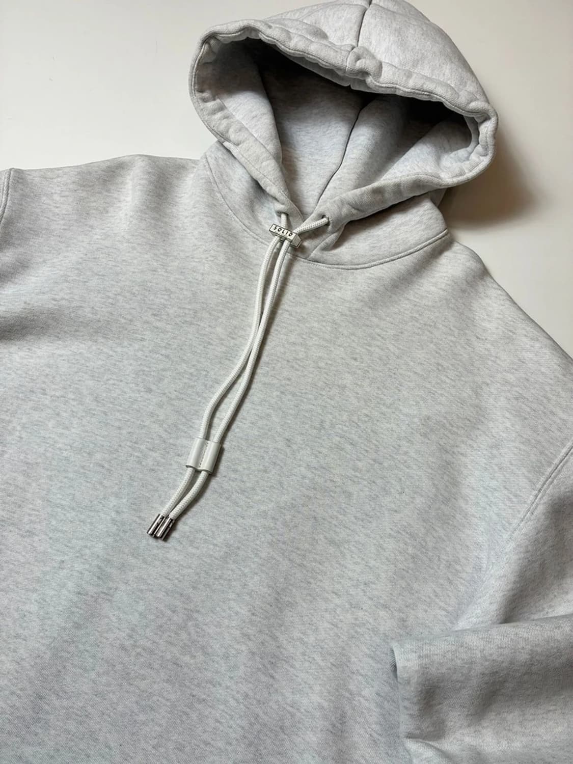 솔리드옴므 22ss 사이드 스냅 헤비코튼 후드티 PN8997 상품이미지2