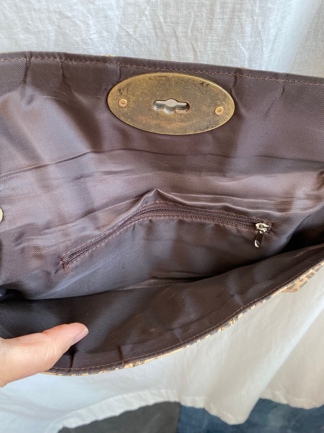 레오파드 클러치&크로스백 상품이미지6