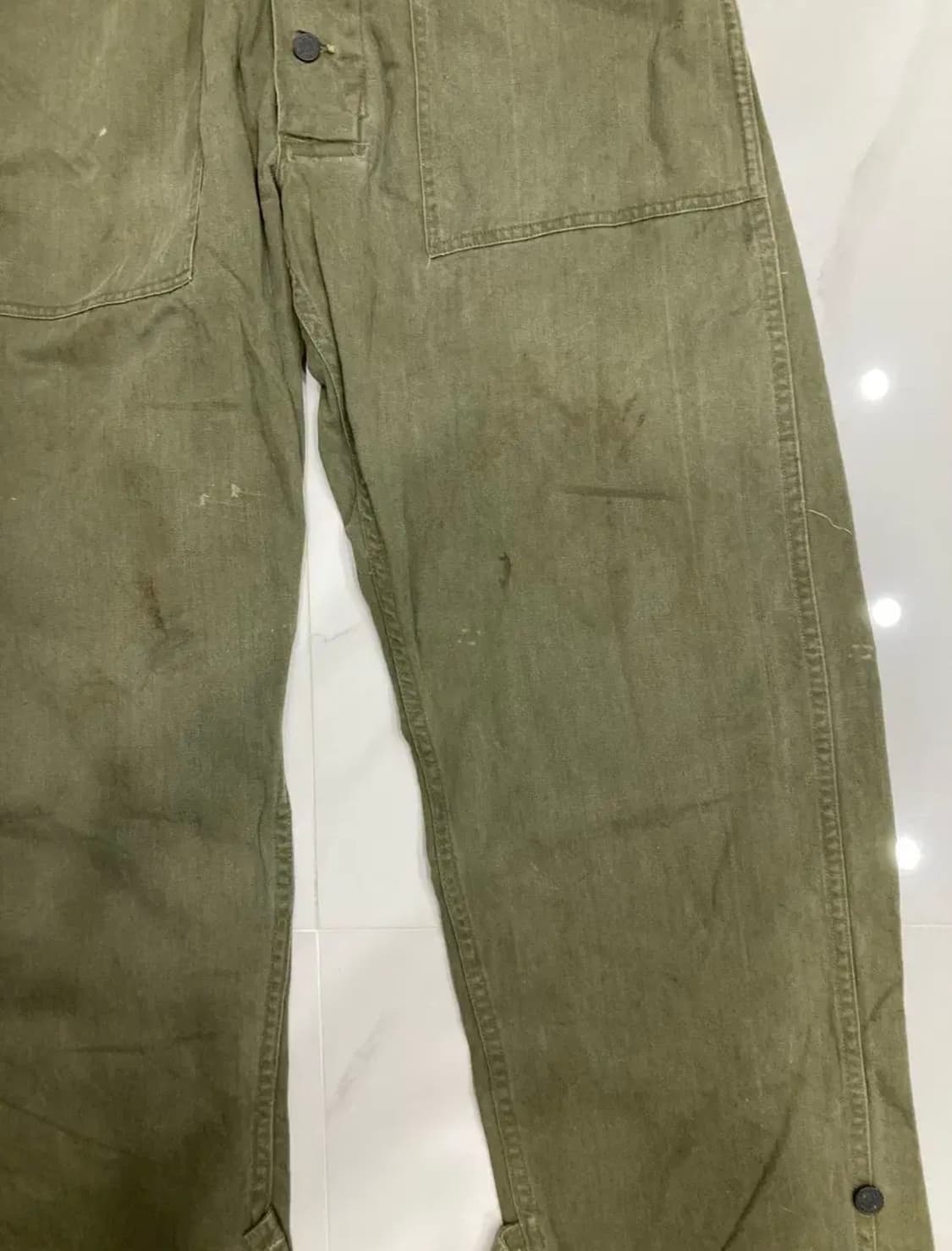 오리지널 WW2 US Army 13star hbt커버올 상품이미지9