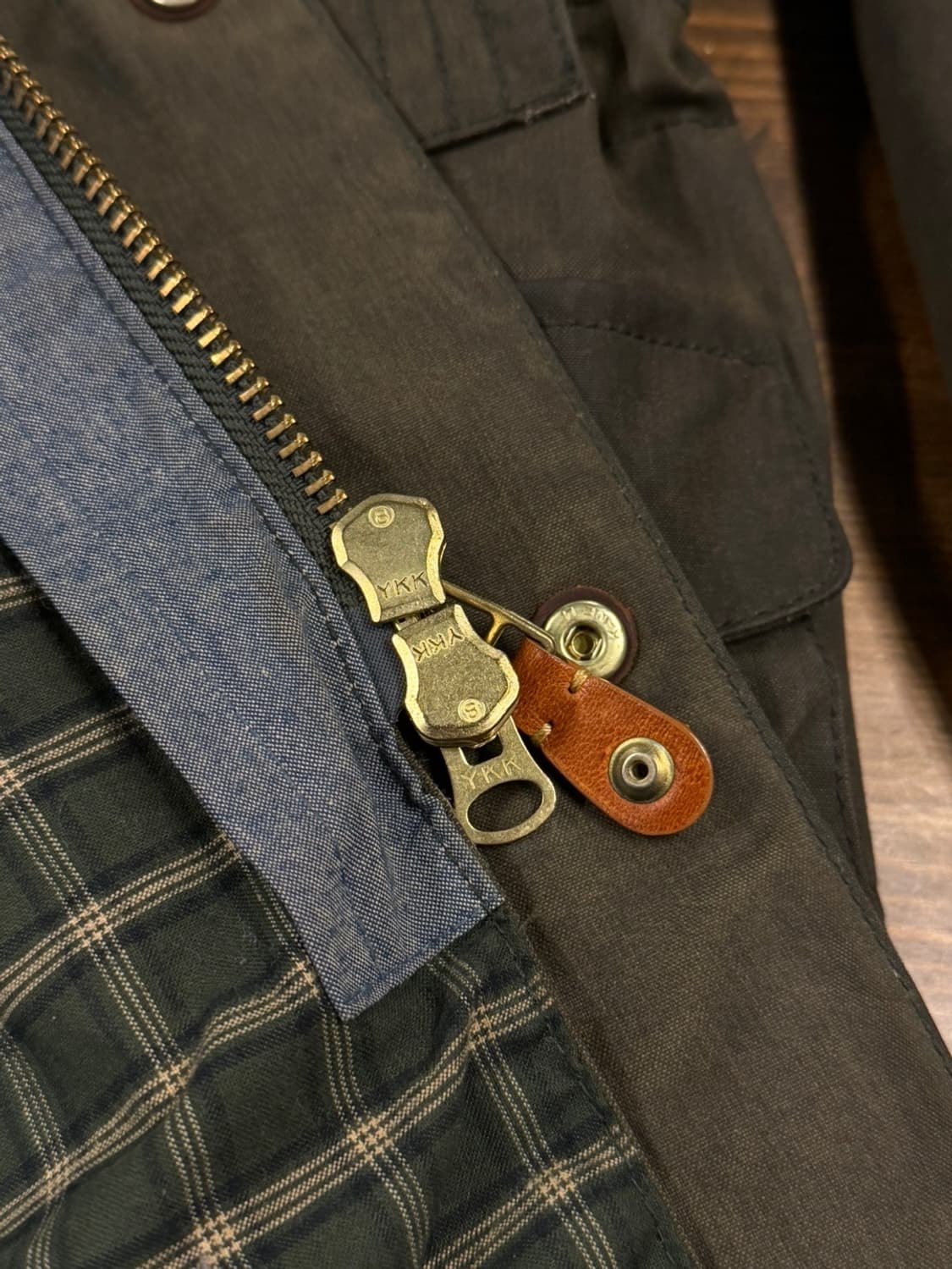 바스통 왁스코팅 아웃도어 자켓 남성 100-105 상품이미지9