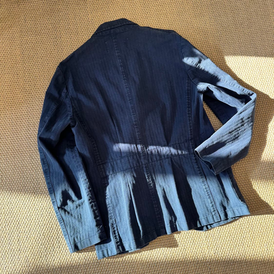 BSF 이탈리안 최상급 게버딘 코튼 아메카지 블레이저 필드코트 숏코트
 상품이미지8