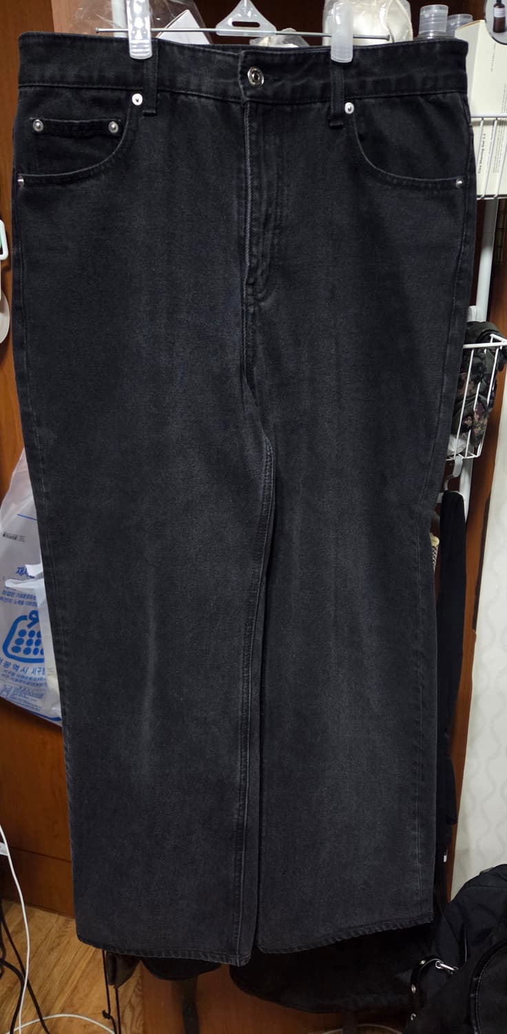 브랜디드 COMFY JEANS (WASHED BLACK) 컴피진 상품이미지2