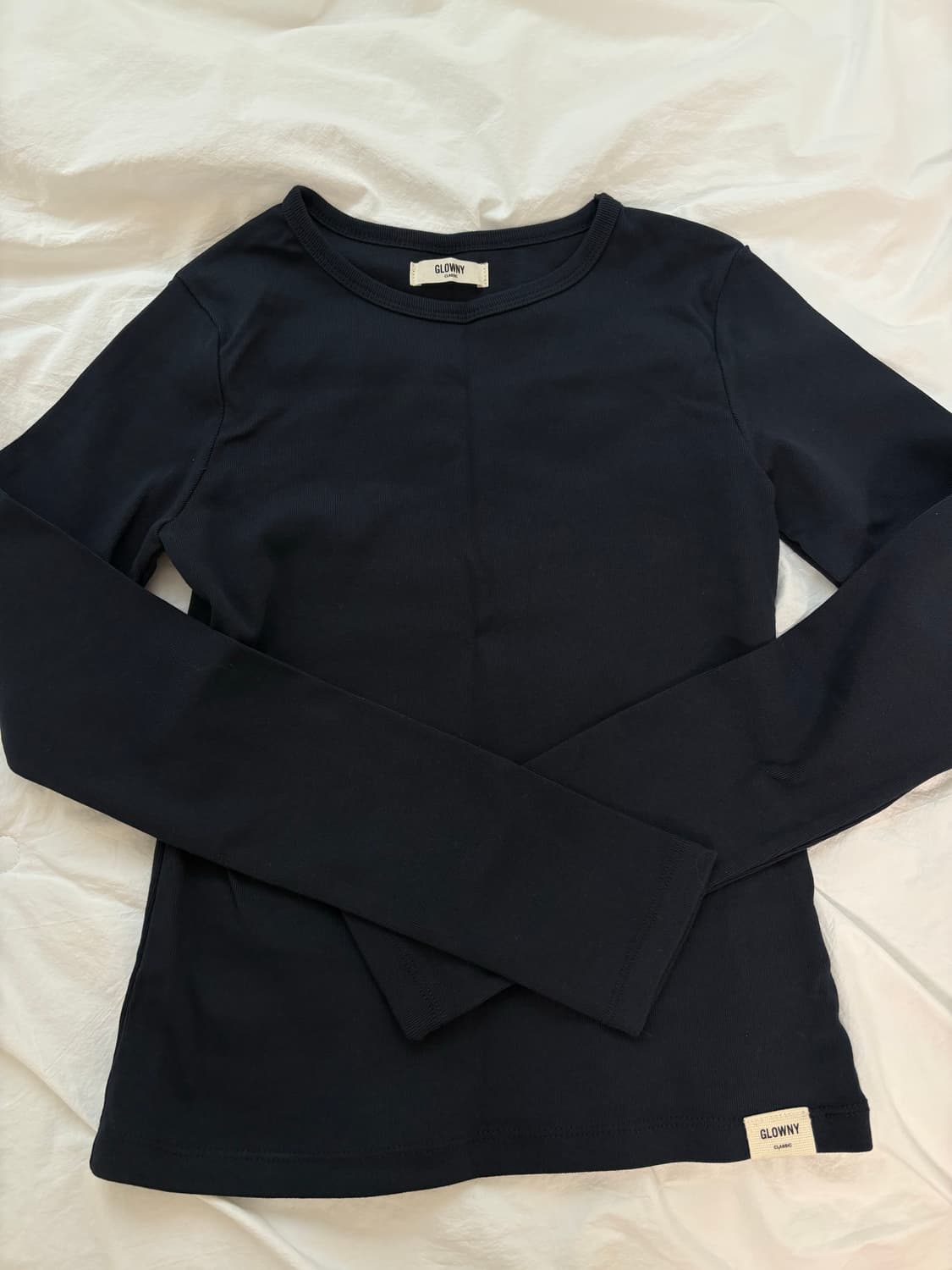 새상품) 글로니 클래식 롱슬리브 네이비 상품이미지1