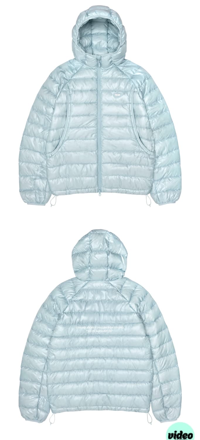 비디오자키 경량패딩 상품이미지3