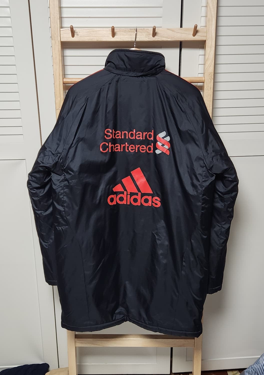 아디다스 리버풀 10-11 스탠다드 벤치 코트 패딩 점퍼 자켓 상품이미지2
