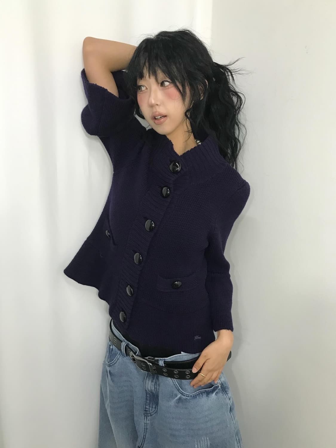 Burberry Flared Cardigan ( ⭐️Rare⭐️ )  상품이미지2