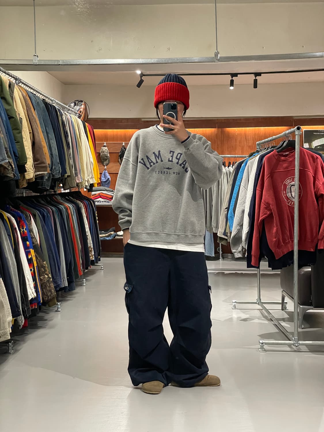 빈티지 CAPE MAY 맨투맨 티셔츠   상품이미지3