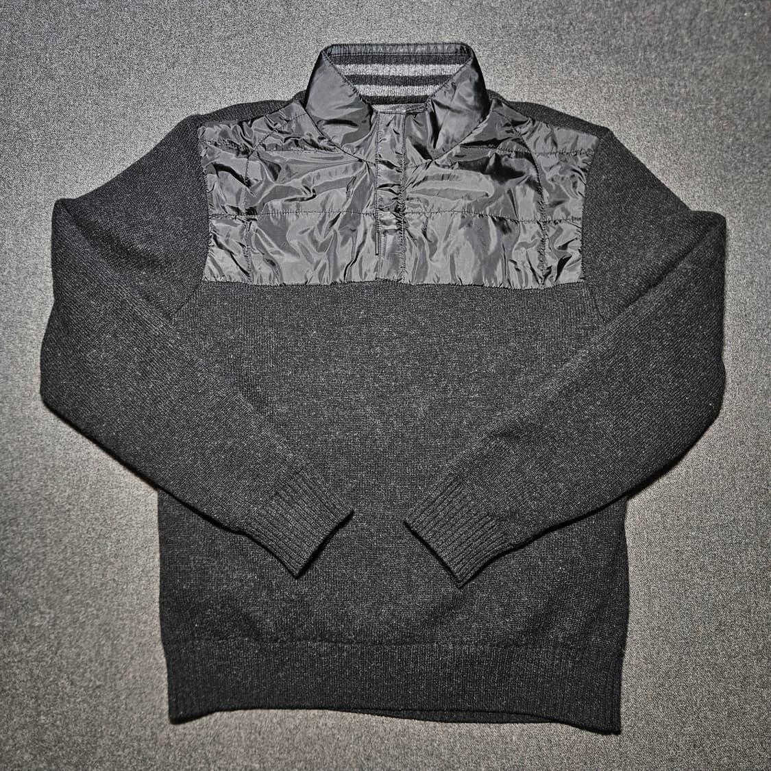 인디안 남성 하프넥 방풍 니트 100 상품이미지1