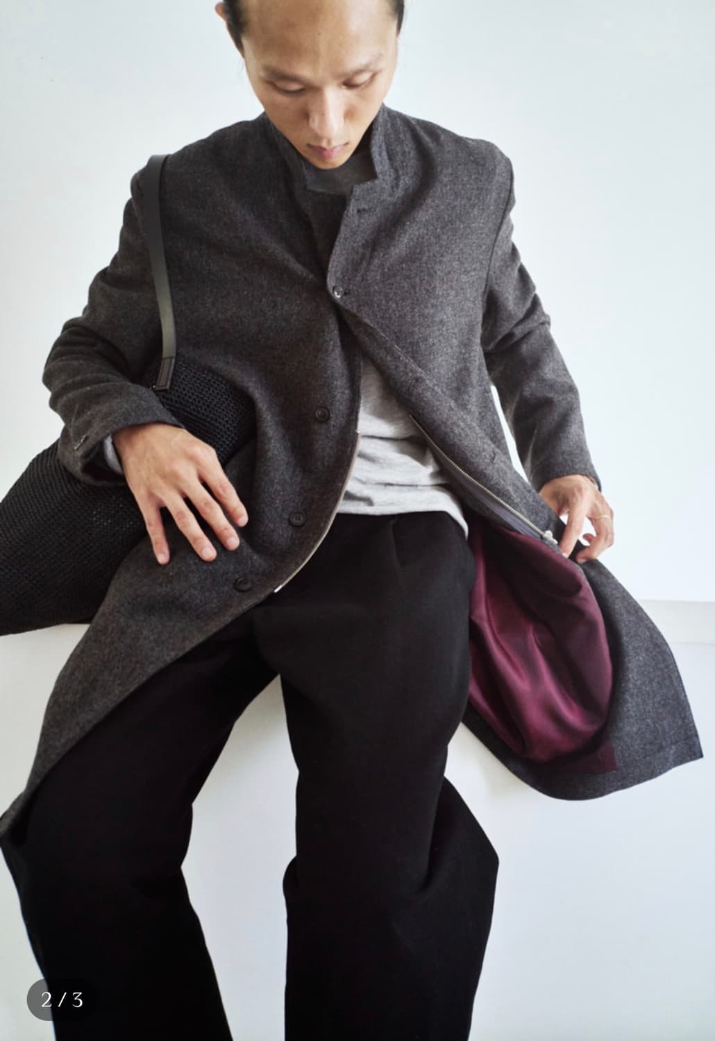 Texutred Car Coat 상품이미지2