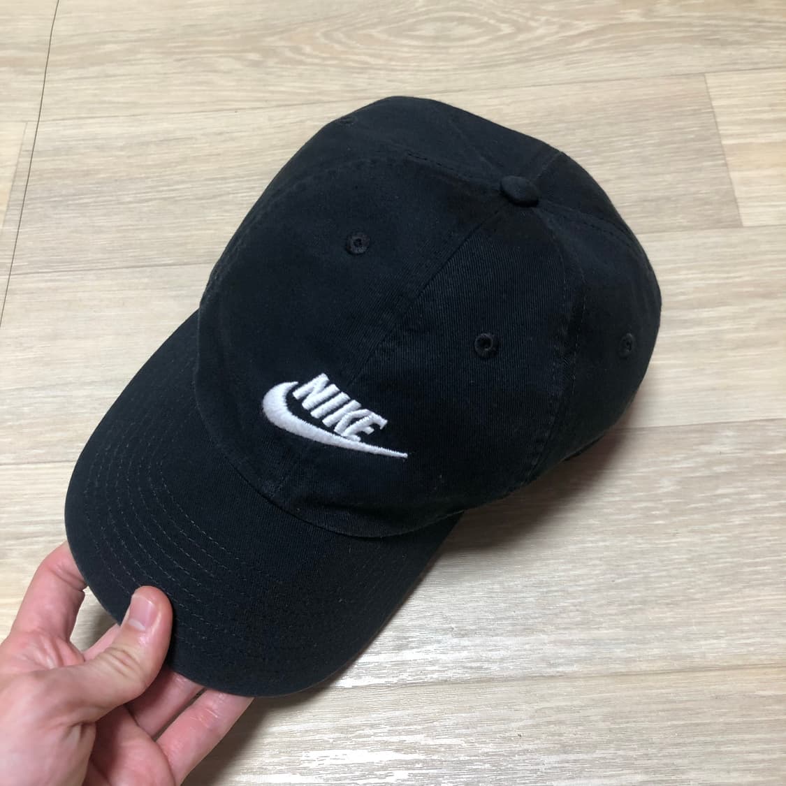 (M/L) 나이키 NIKE 클럽캡 트리플 블랙 나이키 모자 상품이미지2