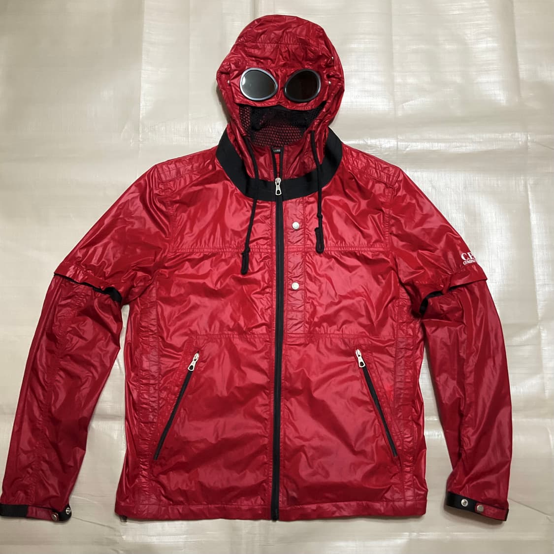 CP컴퍼니 고글 후드 나일론 자켓 상품이미지3