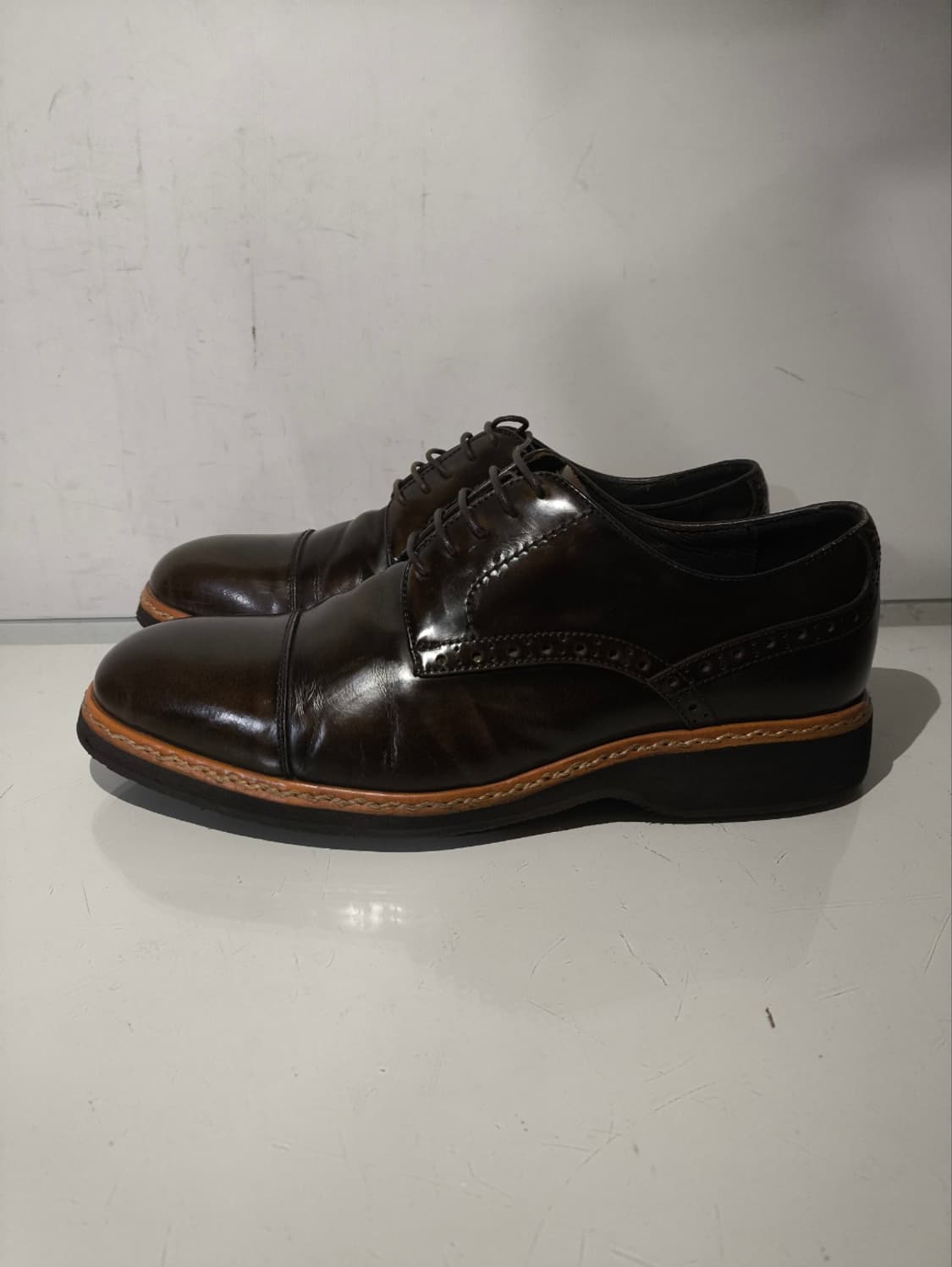 260mm 닥스 브라운 정장구두 상품이미지1