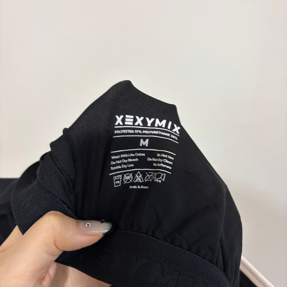 젝시믹스 크롭 반팔티 M 상품이미지3