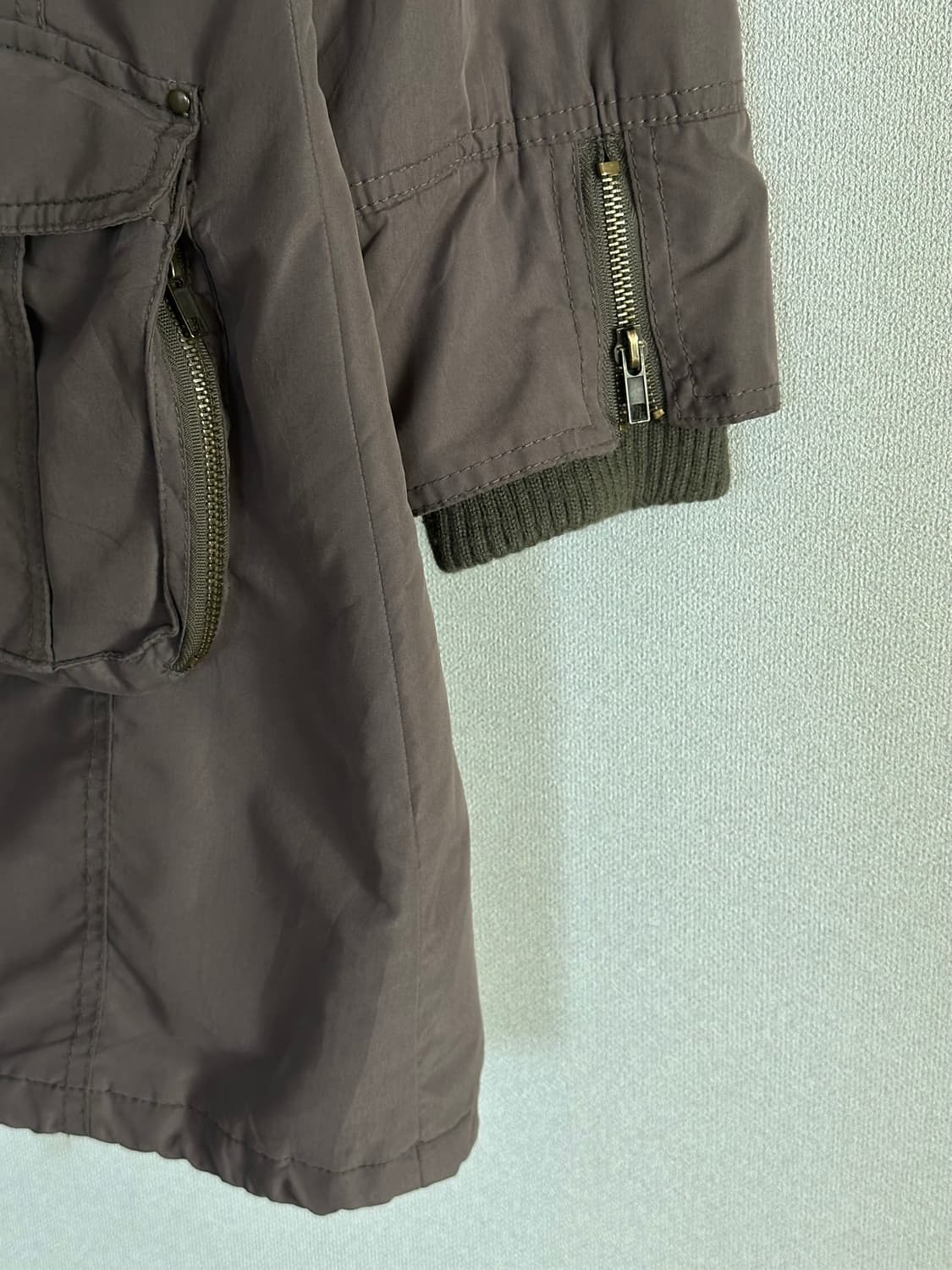 jpn 하구미 스즈코 히피 괴짜 y2k 그런지 디테일 야상자켓 상품이미지3