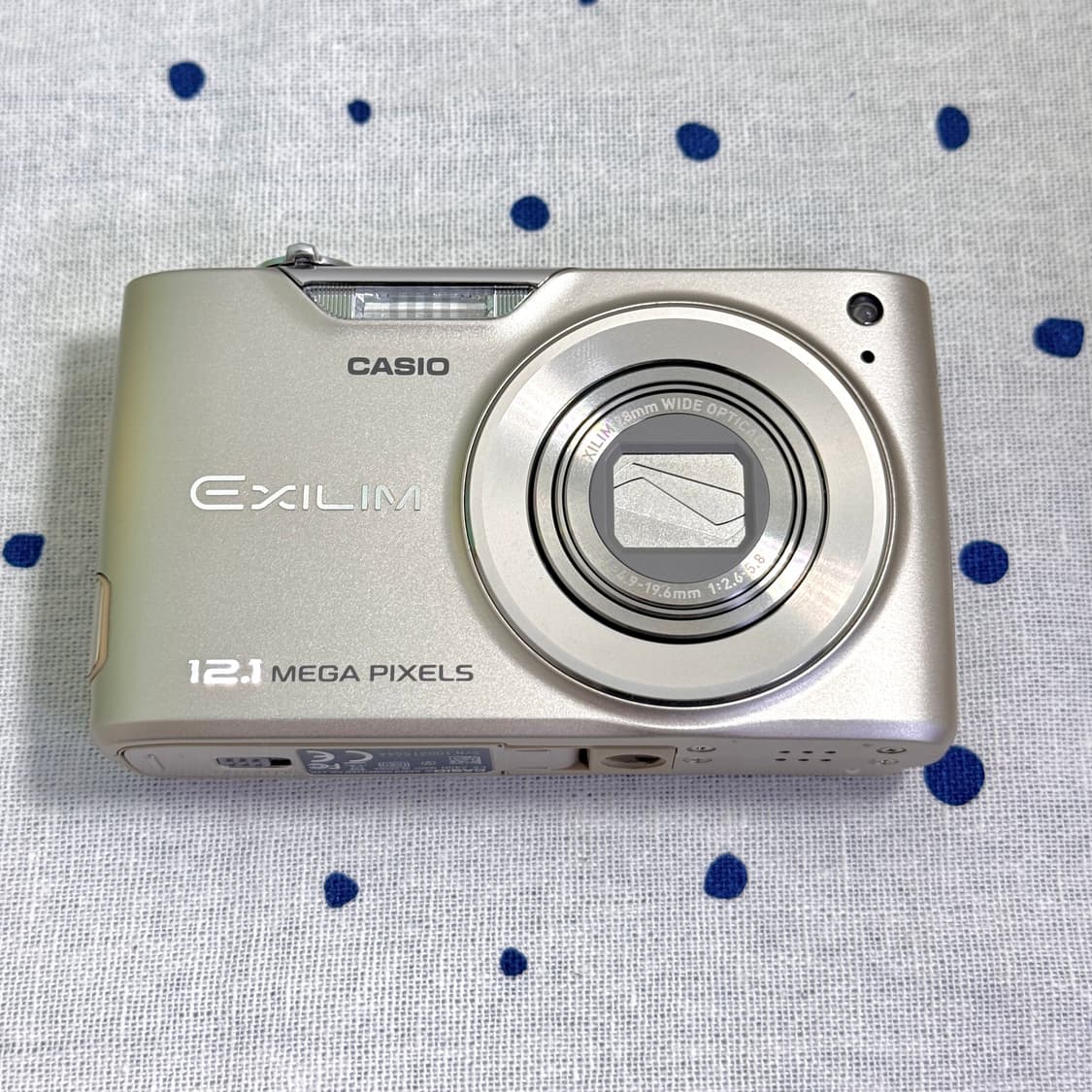 카시오 엑슬림 EX-Z450 샴페인 실버 빈티지디카 상품이미지7