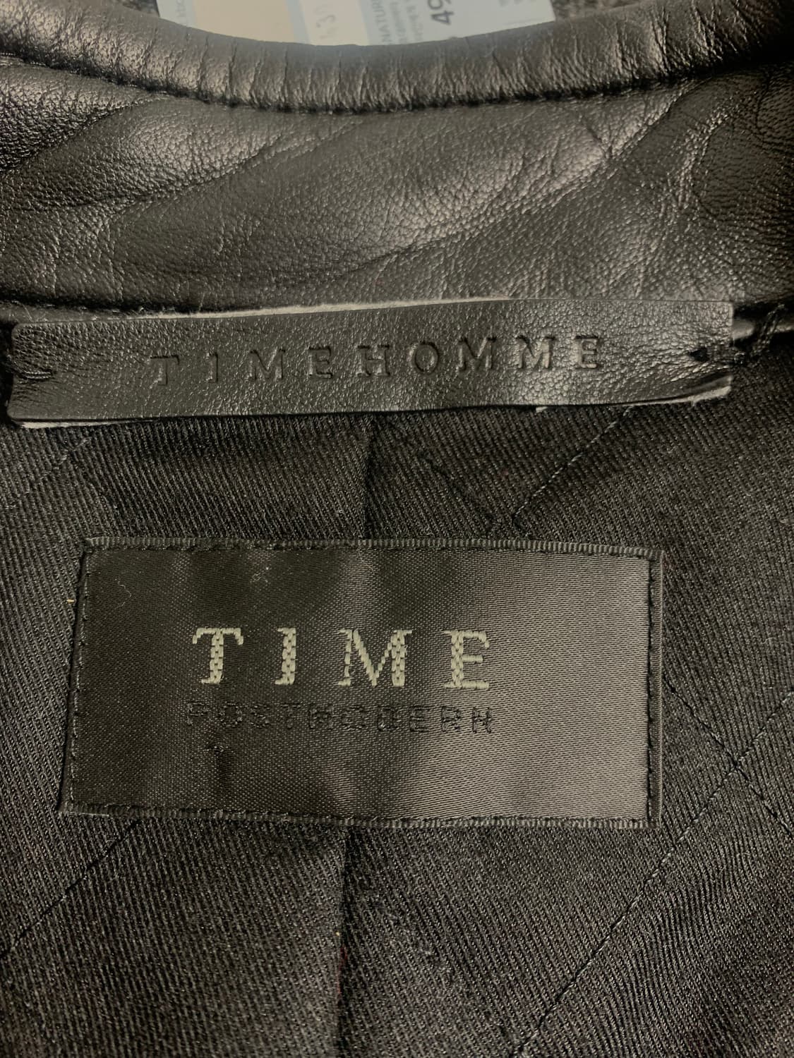 타임옴므 가죽자켓 상품이미지4