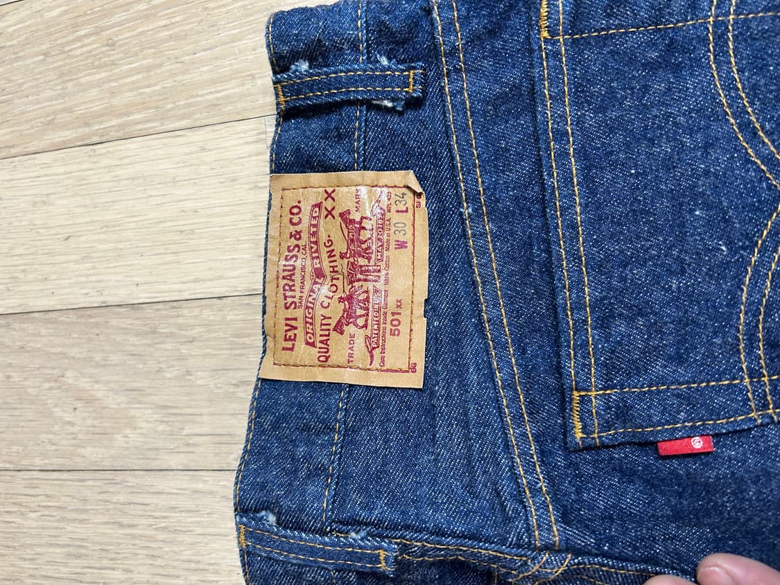 90s미제리바이스501xx 30/34 판매 상품이미지3