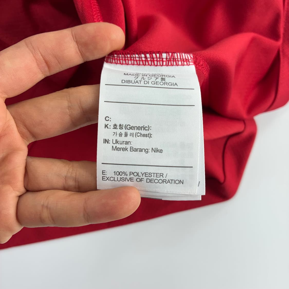 Nike  나이키 리버풀 23-24 레드 홈 유니폼  상품이미지8