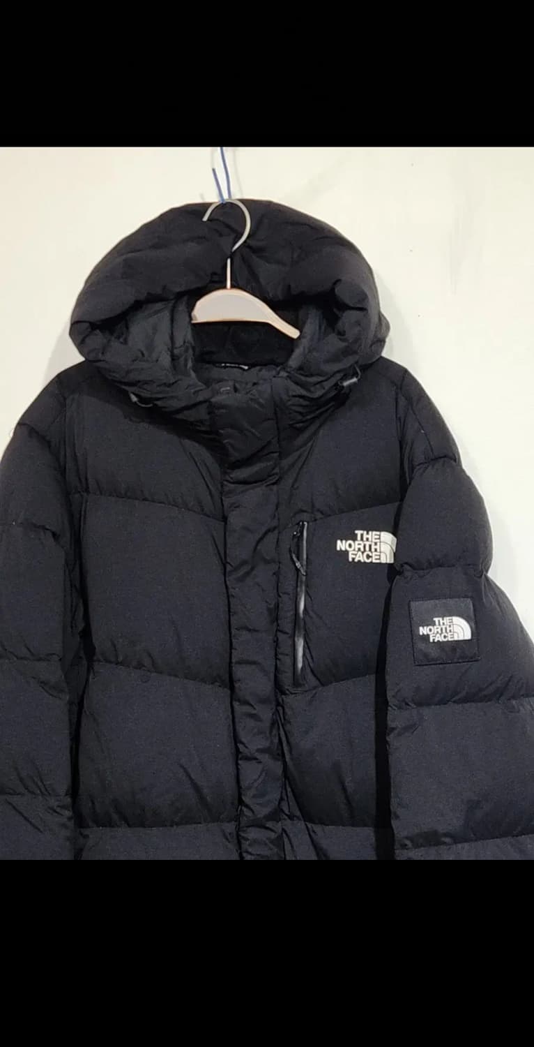 노스페이스 구스다운 롱패딩 점퍼 블랙 거위털 빅사이즈 패딩코트  상품이미지2