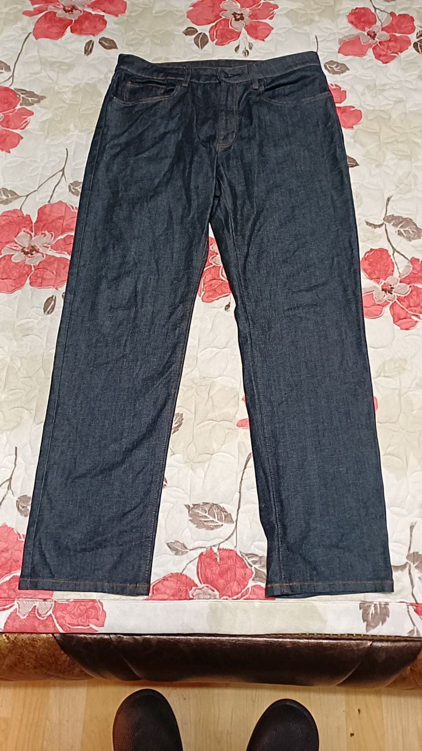 무인양품 스판청바지 실측32인치 기장103 상품이미지1