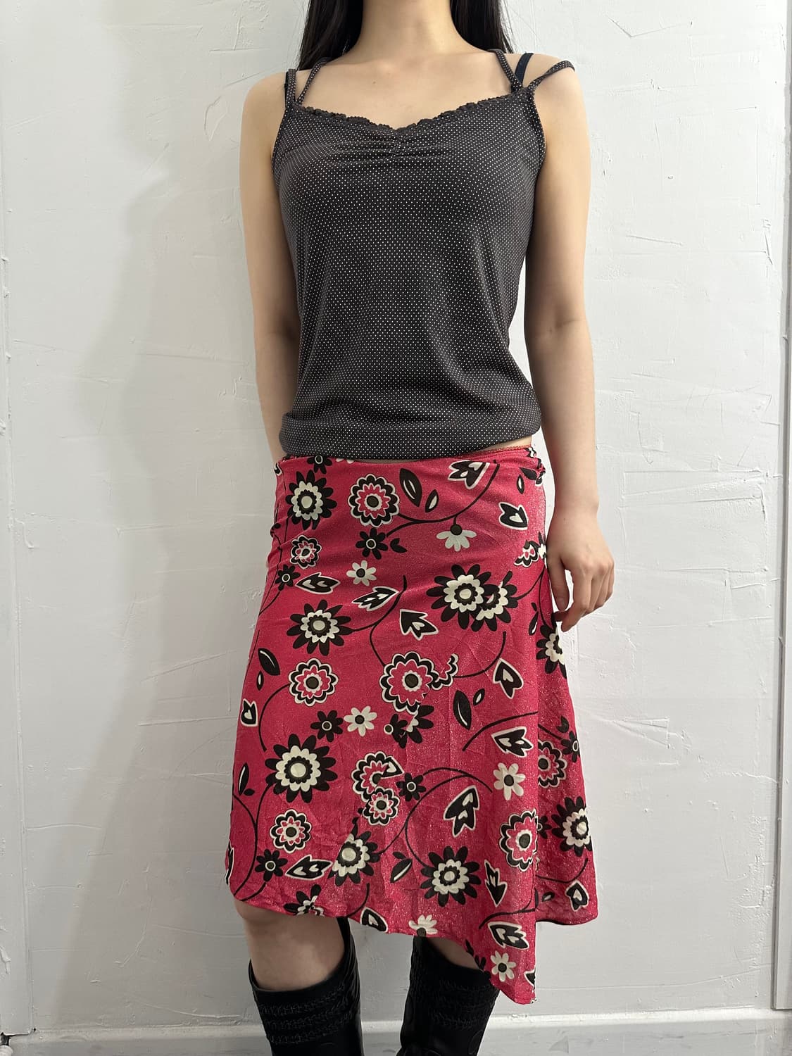 michael klein flower midi skirt 상품이미지3