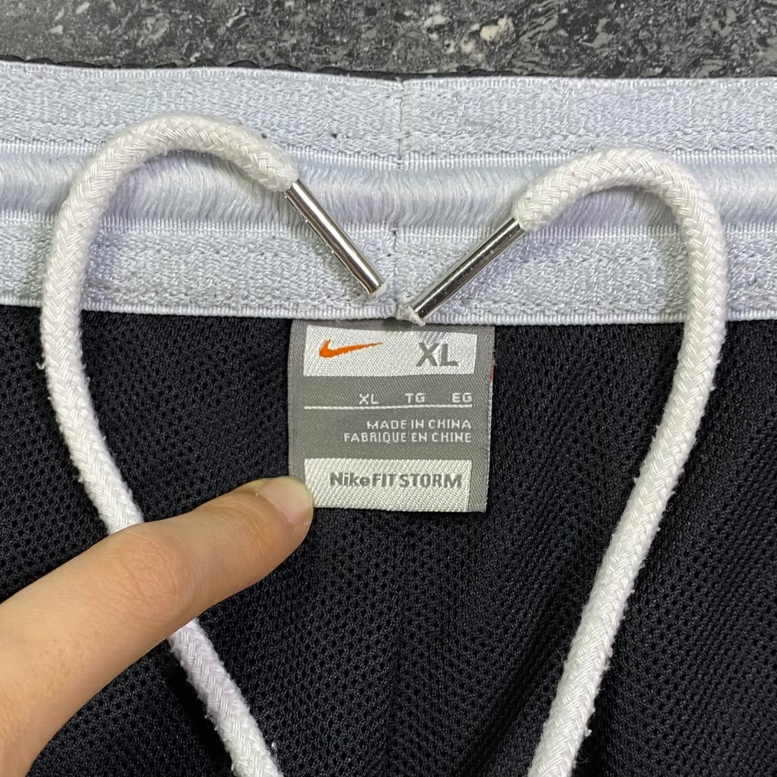 나이키 스우시 와이드 트랙 팬츠 XL 상품이미지6