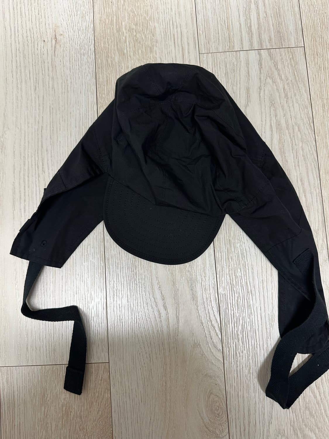 [L] 타카히로미야시타 더 솔로이스트 이어플랩 캡 블랙 상품이미지3