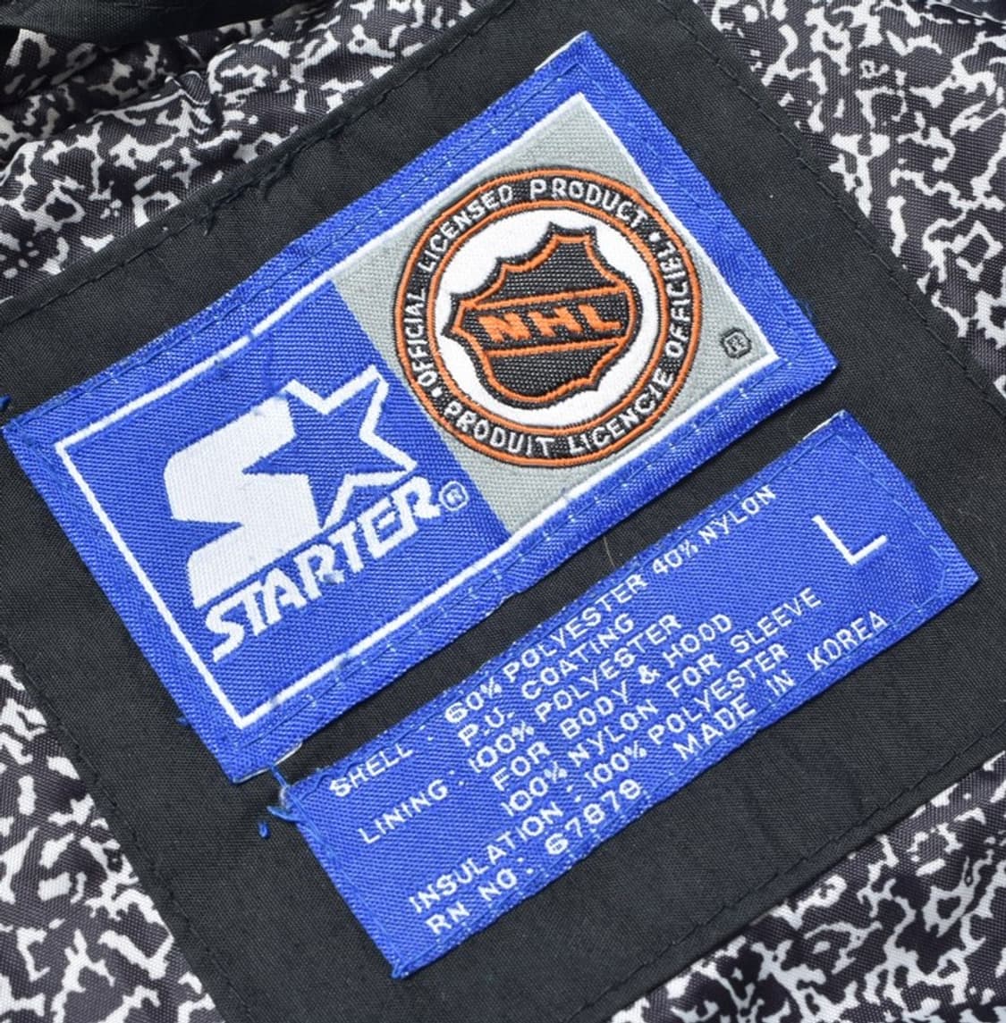 스타터 누빔 패치 후드집업 자켓 KOREA L M25041538 상품이미지2