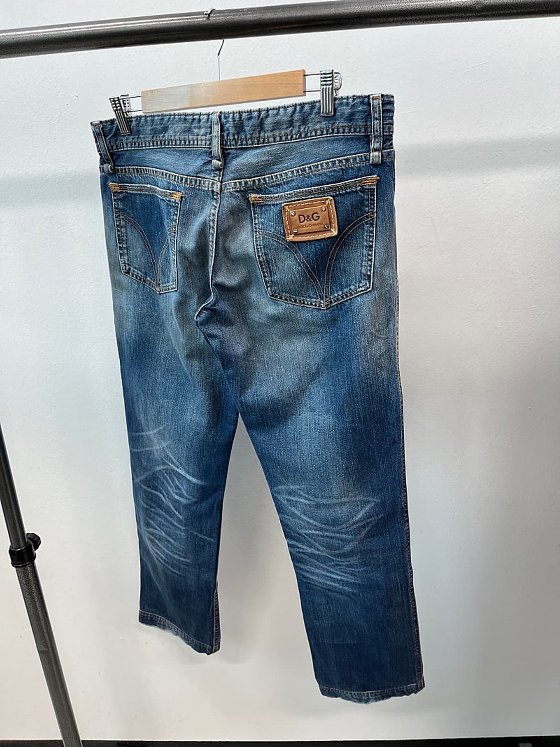 32) 돌체앤가바나 Y2K 가죽패치진  상품이미지5